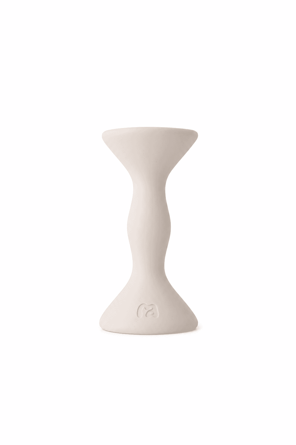 MOVART Dumbbell in Oat Milk - front view