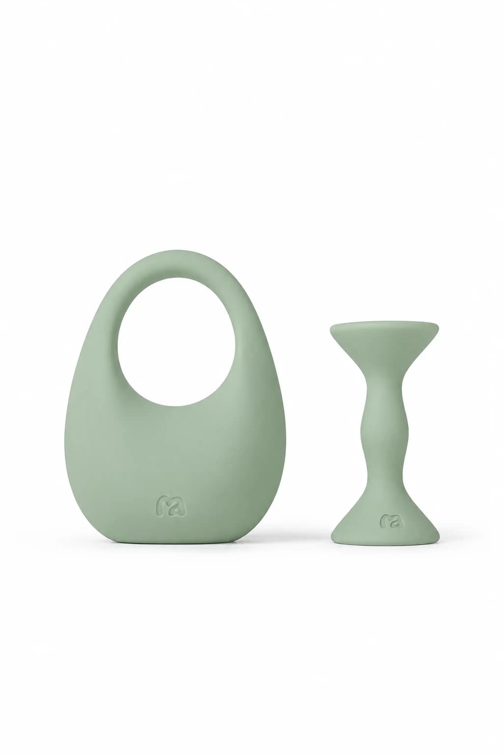MOVART Set in Sage Green - front view
