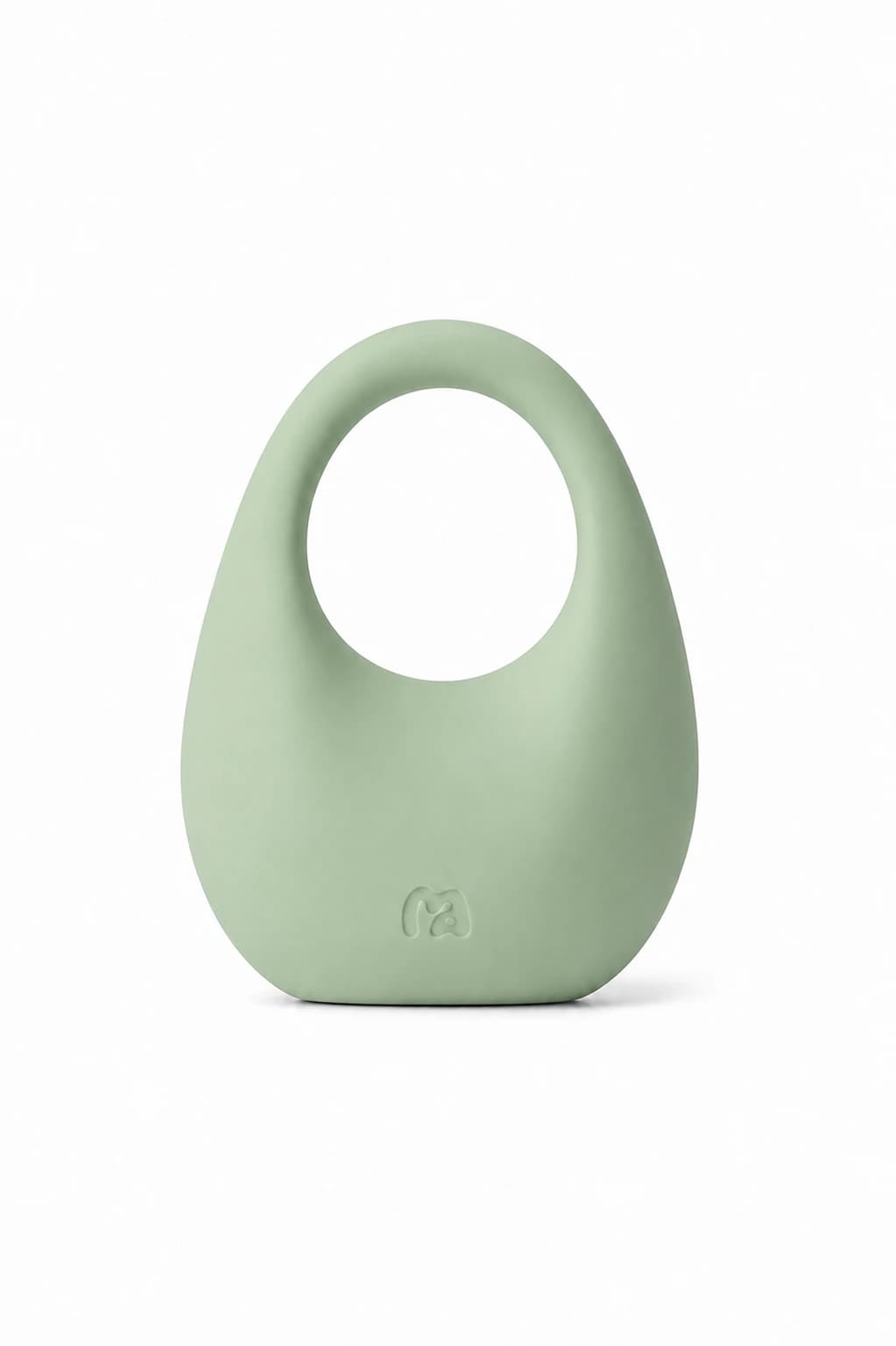 MOVART Kettlebell in Moss Green - front view