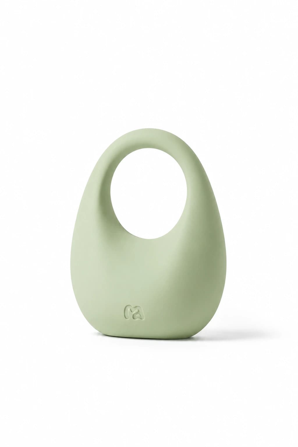 MOVART Kettlebell in Moss Green - side view