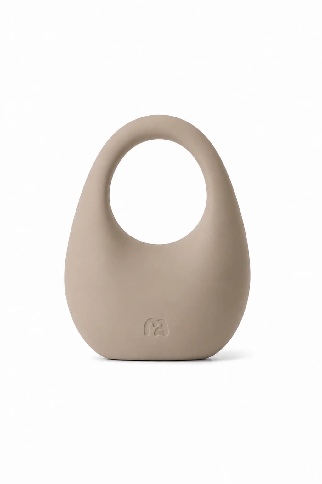 MOVART Kettlebell in Rock Brown - front view
