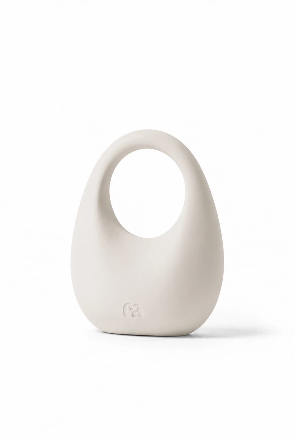 MOVART Kettlebell in Sandstone - side view