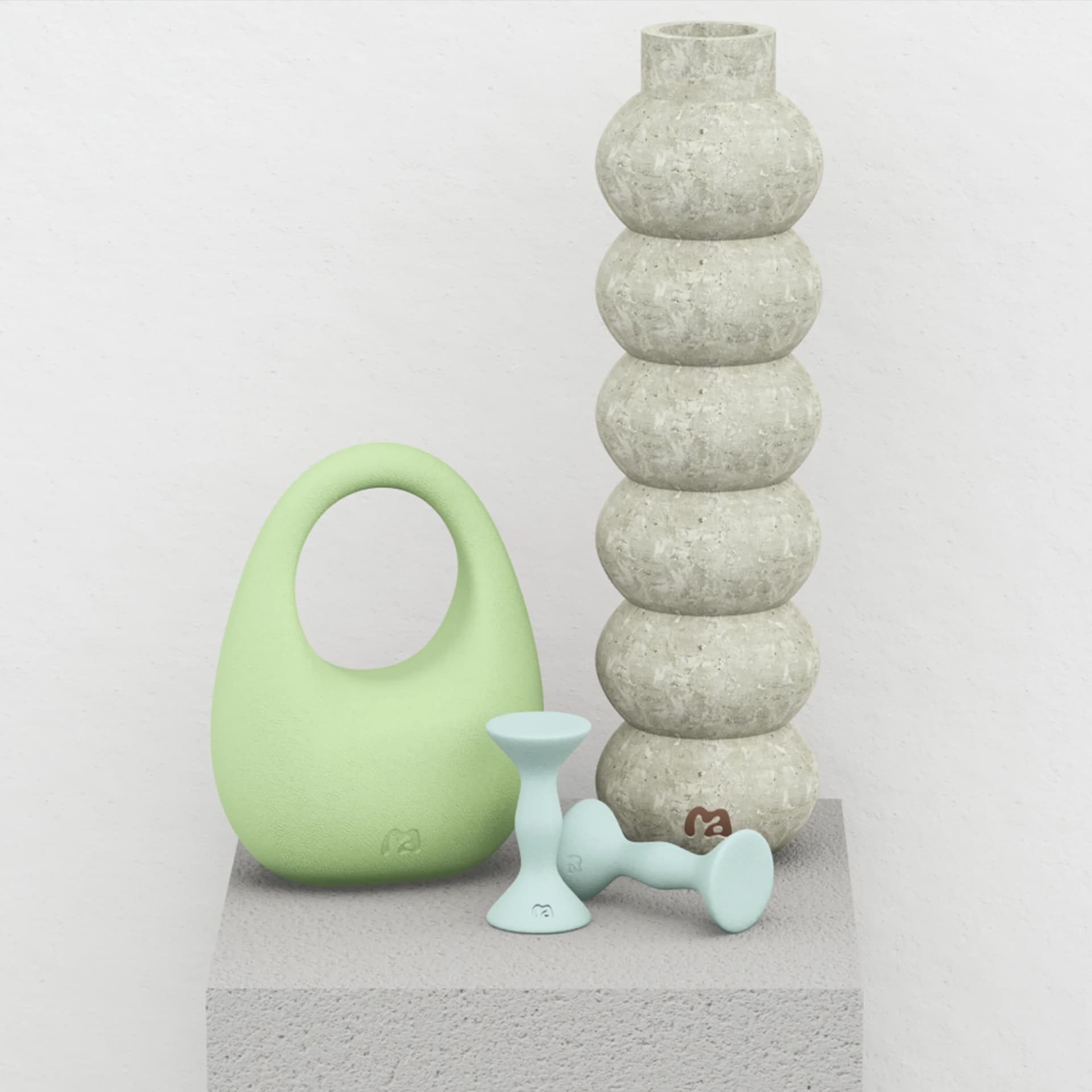 MOVART Set in Stone Sage - View 2